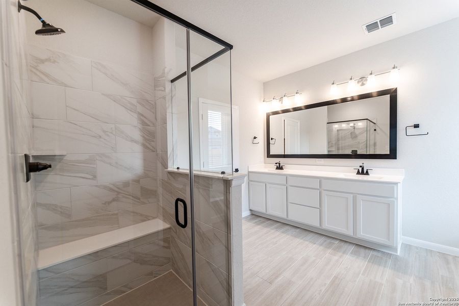 Furnished interior view inside a new home in Arcadia Ridge, San Antonio (Image 7).