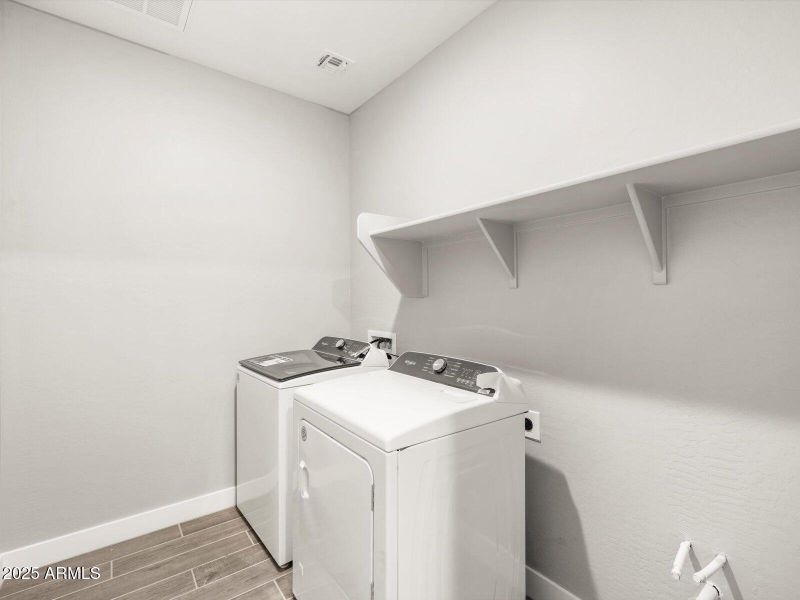 Included Washer & Dryer