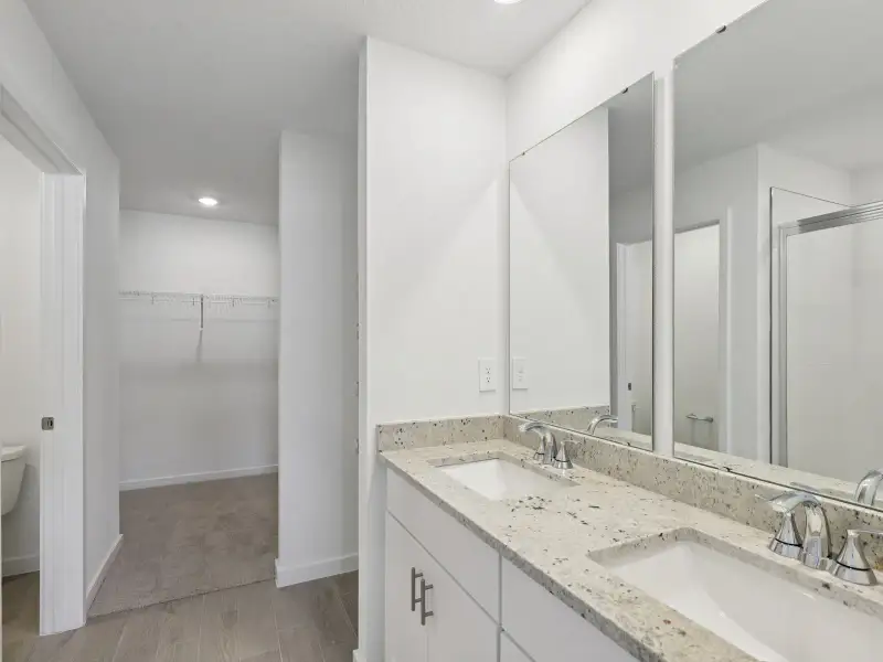 Furnished interior view inside a new home in Kings Preserve, Jacksonville (Image 5). Furnished interior view inside a new home in Kings Preserve, Jacksonville (Image 5).
