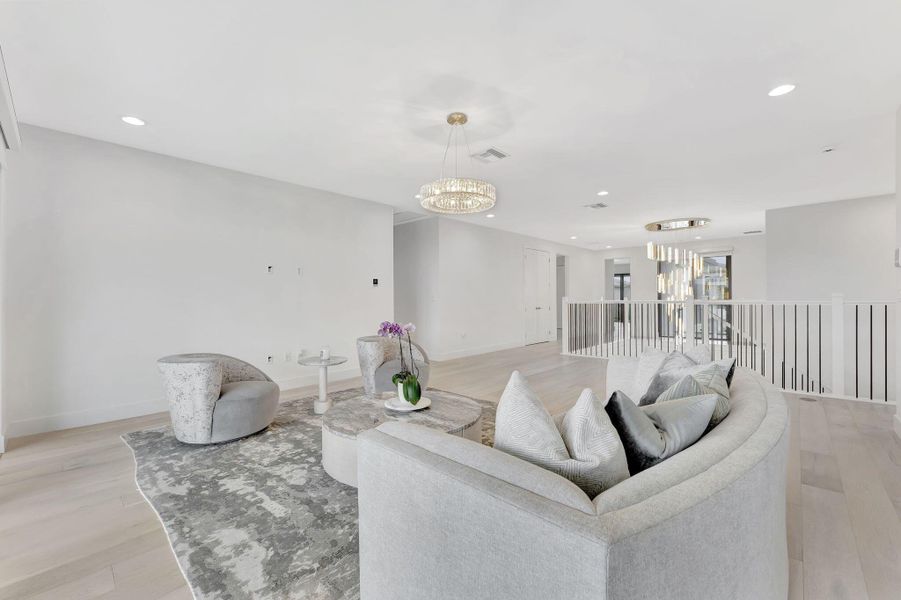 Furnished interior view inside a new home in , Boca Raton (Image 61). Furnished interior view inside a new home in , Boca Raton (Image 61).