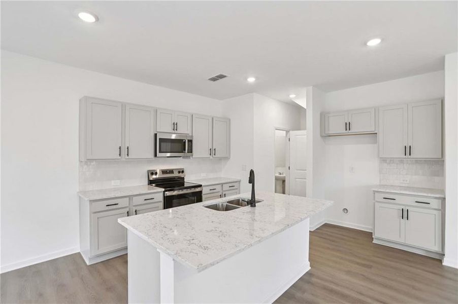 Furnished interior view inside a new home in Leydenview, Mableton (Image 4).