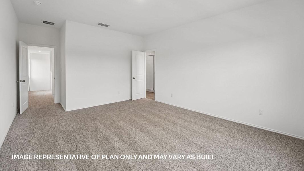 Spacious, unfurnished interior of a new home in Valverde, Bastrop (Image 27).