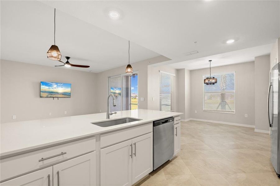 Furnished interior view inside a new home in Calusa Country Club, Lakewood Ranch (Image 11).