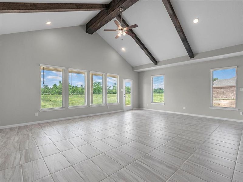 Spacious, unfurnished interior of a new home in Barton Place, Cleveland (Image 5).