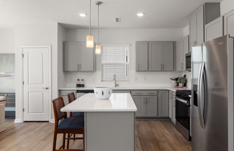 Furnished interior view inside a new home in Carpenter Falls, Durham (Image 13).