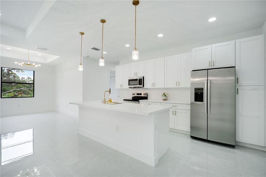 Furnished interior view inside a new home in , Port Charlotte (Image 12).
