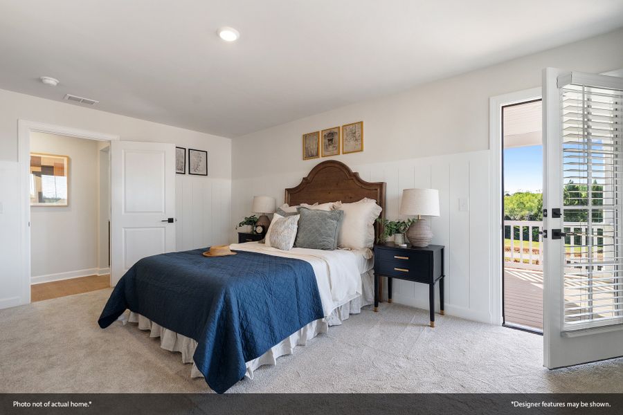 Furnished interior view inside a new home in Renaissance at White Oak, Garner (Image 17). Furnished interior view inside a new home in Renaissance at White Oak, Garner (Image 17).