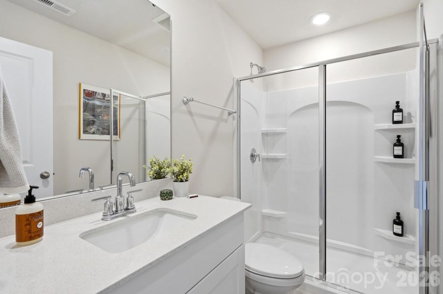 Furnished interior view inside a new home in , Charlotte (Image 5).