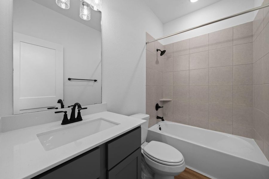 Whether you’re hosting family and friends or for the kiddos, our secondary bathrooms invite you to relax, refresh, and feel right at home. Whether you’re hosting family and friends or for the kiddos, our secondary bathrooms invite you to relax, refresh, and feel right at home.