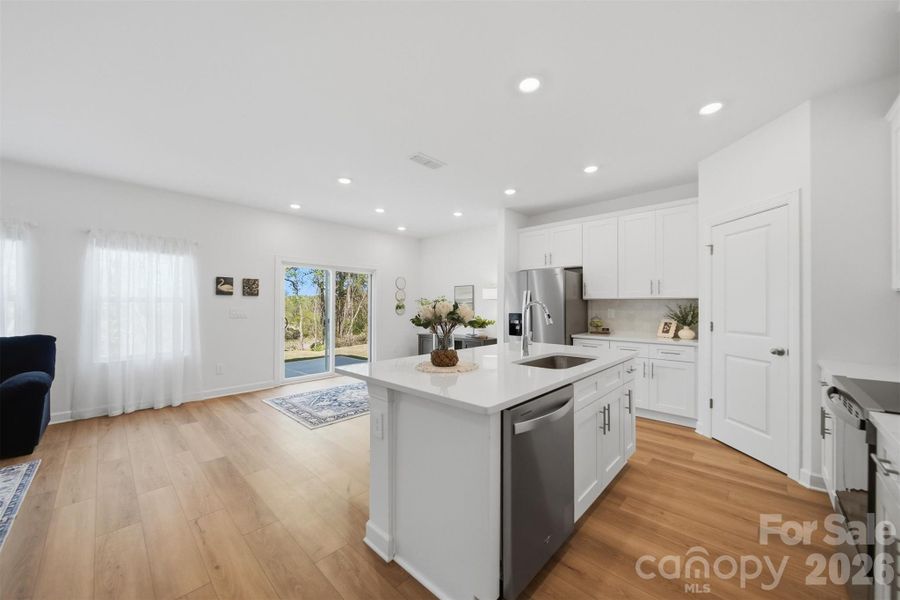 Furnished interior view inside a new home in Buffalo Ridge, Newton (Image 14).
