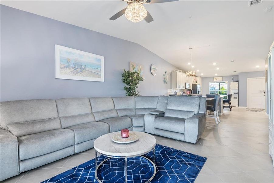 Furnished interior view inside a new home in , Venice (Image 11). Furnished interior view inside a new home in , Venice (Image 11).