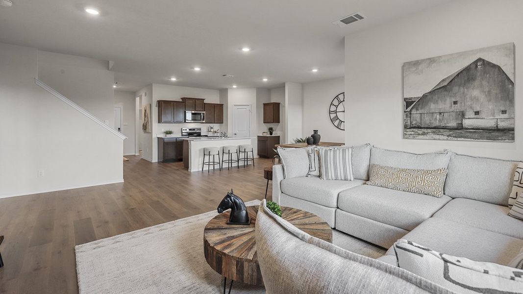 Furnished interior view inside a new home in Bluff Springs, Ferris (Image 11).