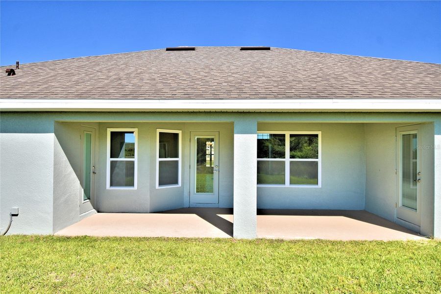 Exterior details and patio area of a home in Cadence Crossing, Auburndale (Image 20). Exterior details and patio area of a home in Cadence Crossing, Auburndale (Image 20).
