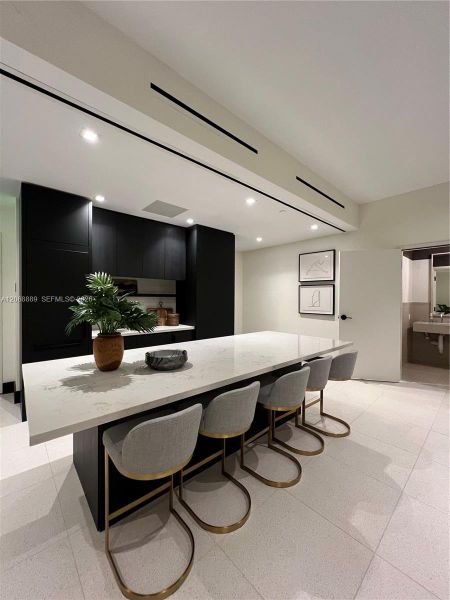 Furnished interior view inside a new home in , Miami (Image 6). Furnished interior view inside a new home in , Miami (Image 6).