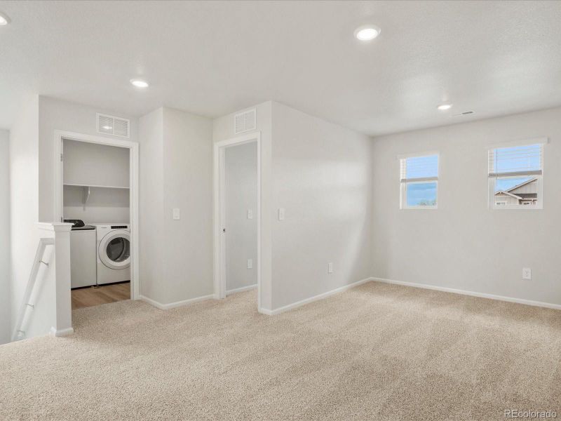 Spacious, unfurnished interior of a new home in Westgate, Greeley (Image 35). Spacious, unfurnished interior of a new home in Westgate, Greeley (Image 35).