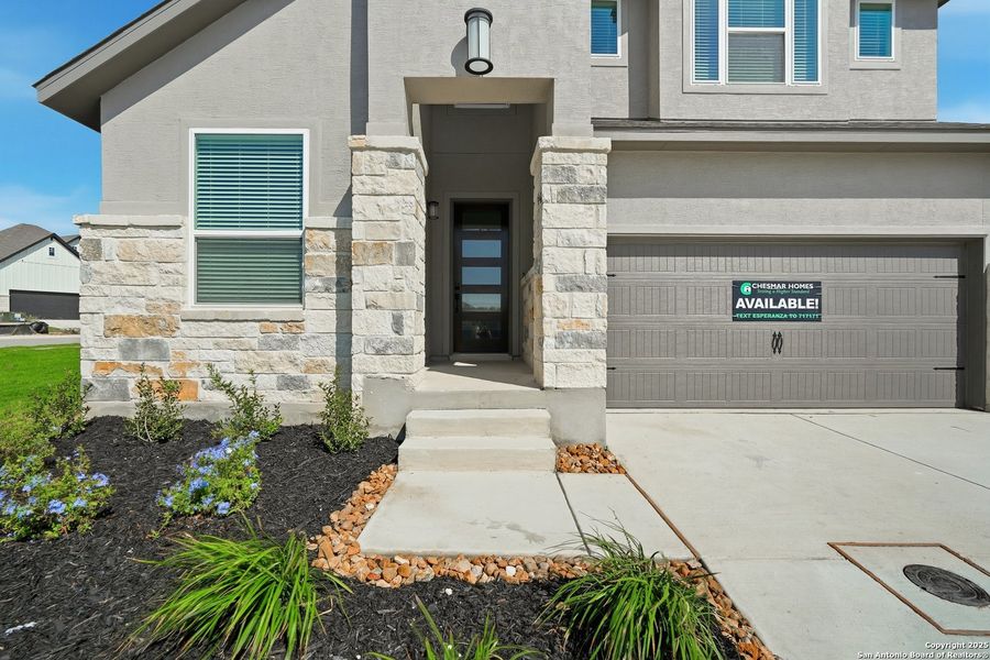 Exterior details and patio area of a home in Esperanza – New Phase Now Selling, Boerne (Image 25). Exterior details and patio area of a home in Esperanza – New Phase Now Selling, Boerne (Image 25).