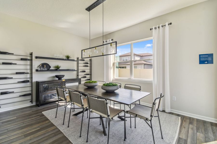 Furnished interior view inside a new home in Waterset, Apollo Beach (Image 13).
