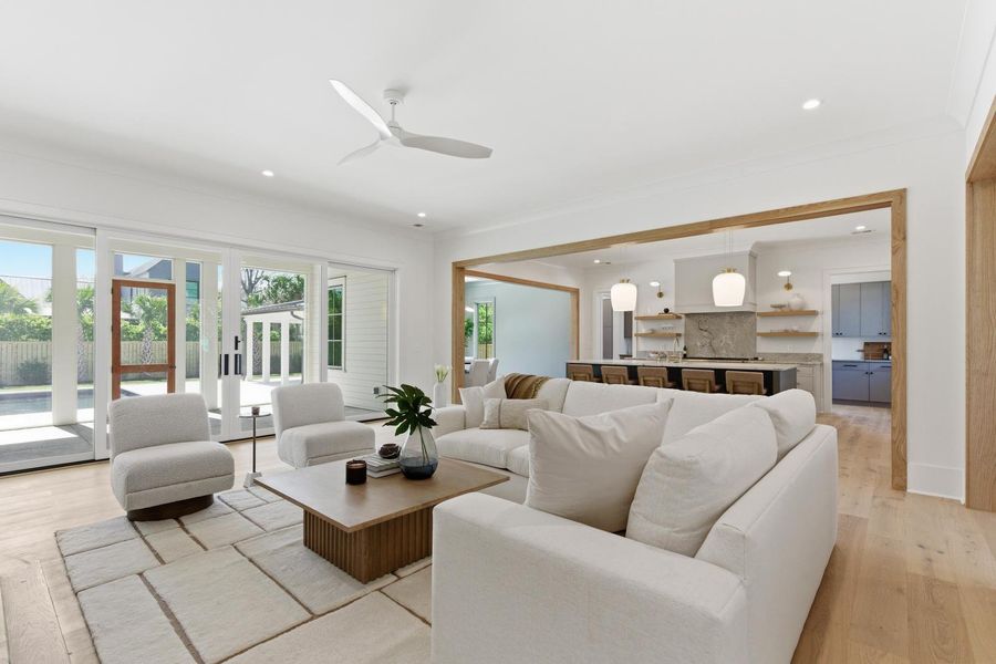 Furnished interior view inside a new home in , Mount Pleasant (Image 19).