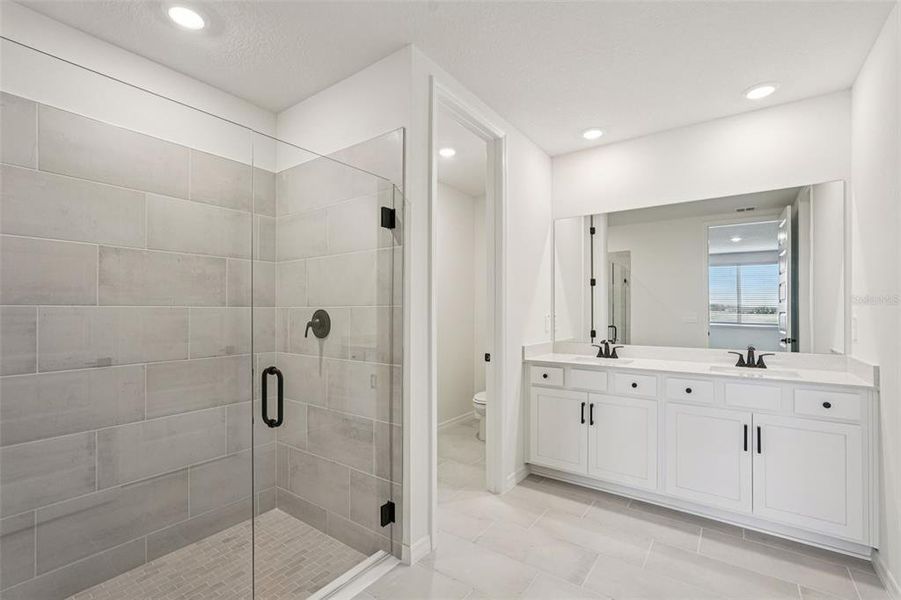 Furnished interior view inside a new home in Oakfield Trails - Signature Series, Parrish (Image 8).