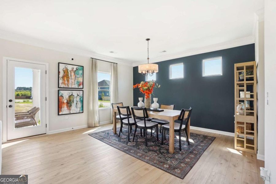 Furnished interior view inside a new home in Trellis Park, Hampton (Image 4). Furnished interior view inside a new home in Trellis Park, Hampton (Image 4).