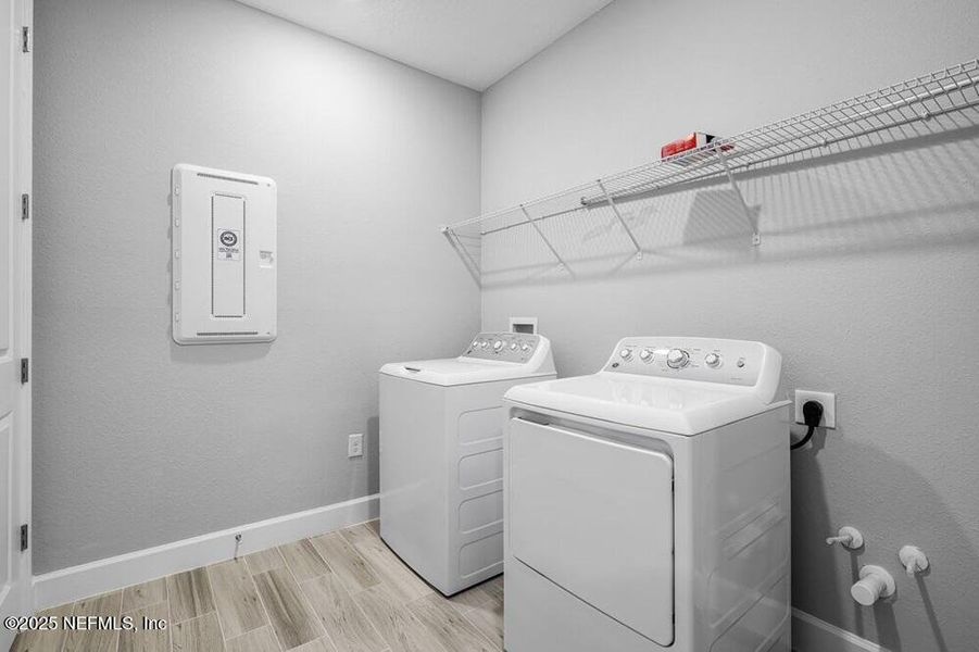 Furnished interior view inside a new home in Colbert Landings, Palm Coast (Image 12).