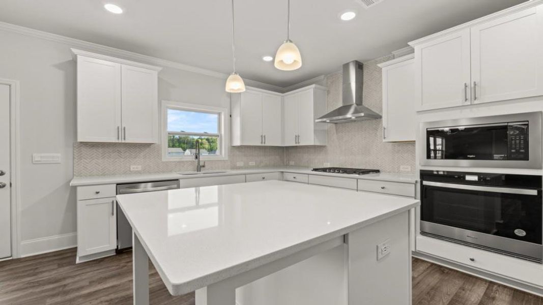 Furnished interior view inside a new home in Hamptons at Riverwood East, Dallas (Image 13).