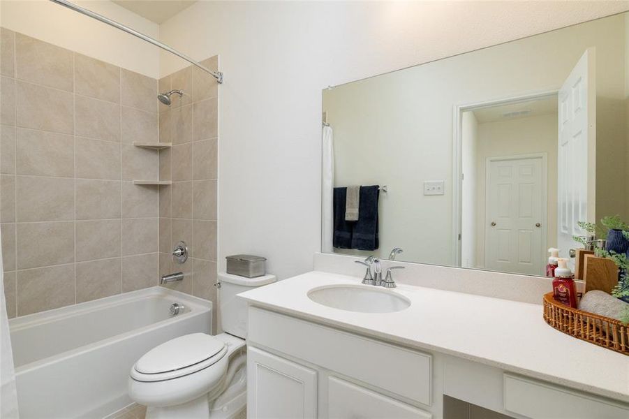 Furnished interior view inside a new home in The Preserve Estates, Northlake (Image 26).