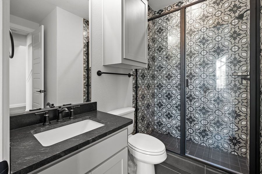 Representative furnished interior of a home built from the Bradley by Landon Homes in Lexington Frisco, Frisco (Image 12).