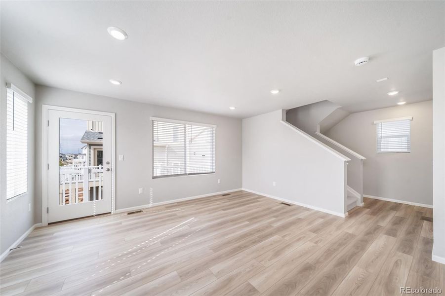 Spacious, unfurnished interior of a new home in , Commerce City (Image 27). Spacious, unfurnished interior of a new home in , Commerce City (Image 27).