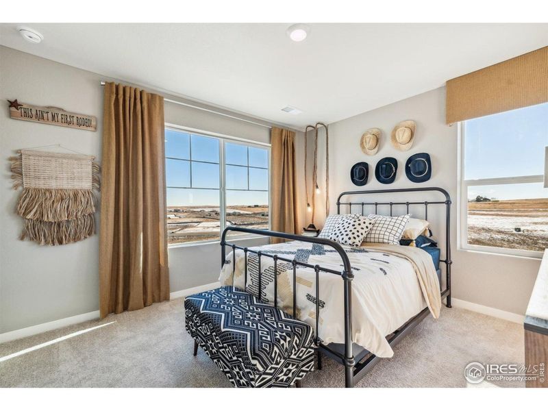 Furnished interior view inside a new home in Lakeside Canyon, Mead (Image 12).
