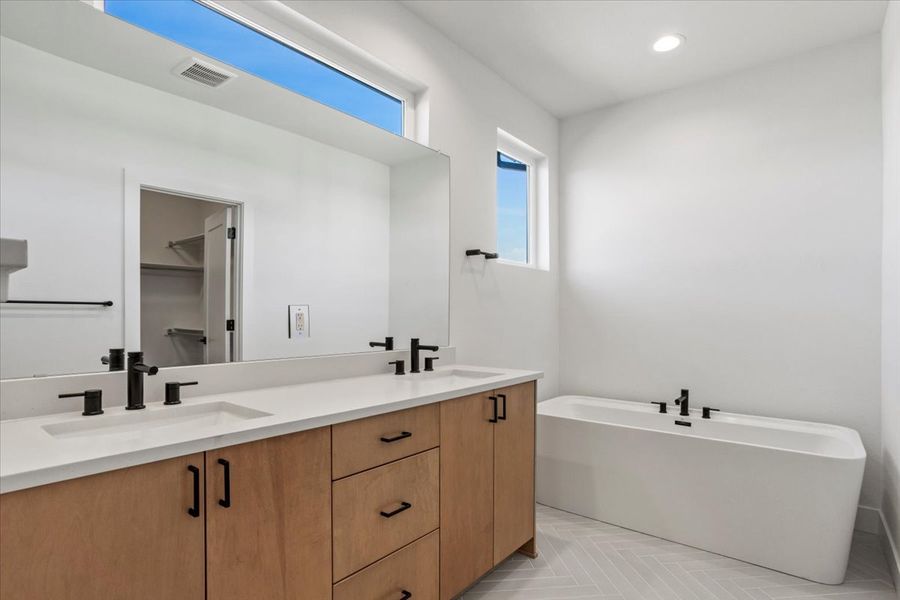 Furnished interior view inside a new home in West Grange, Longmont (Image 15).