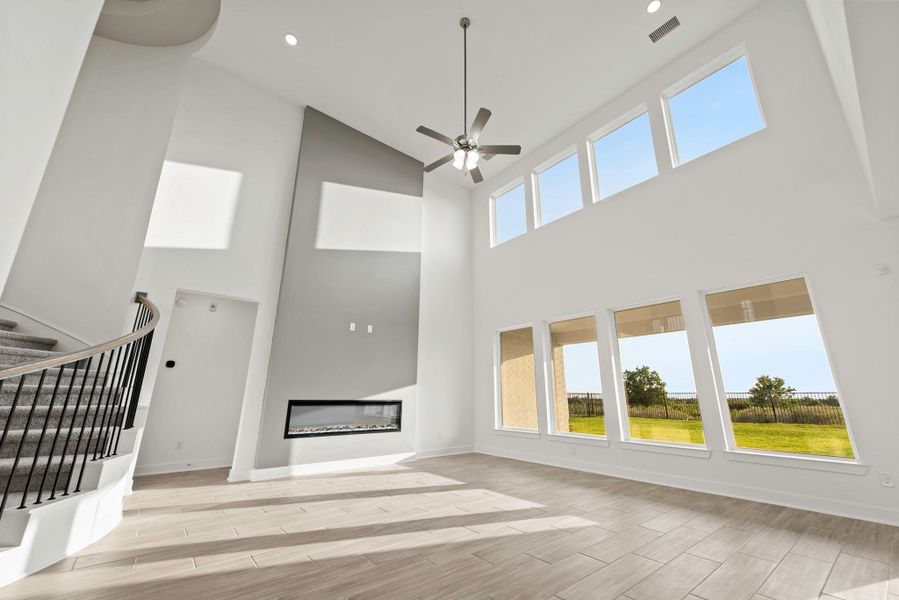 Spacious, unfurnished interior of a new home in The Grand Prairie - 60', Hockley (Image 18).