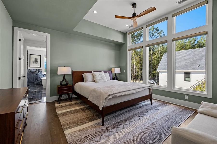 Furnished interior view inside a new home in , Chattahoochee Hills (Image 30).