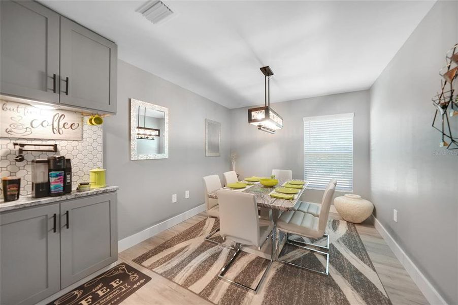 Furnished interior view inside a new home in , Port Charlotte (Image 38). Furnished interior view inside a new home in , Port Charlotte (Image 38).