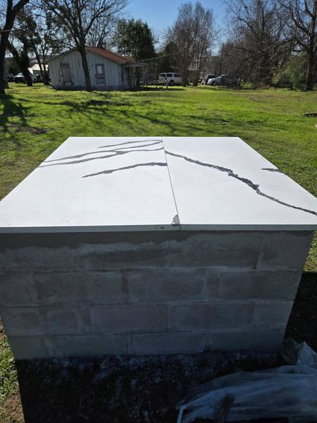 Backyard table