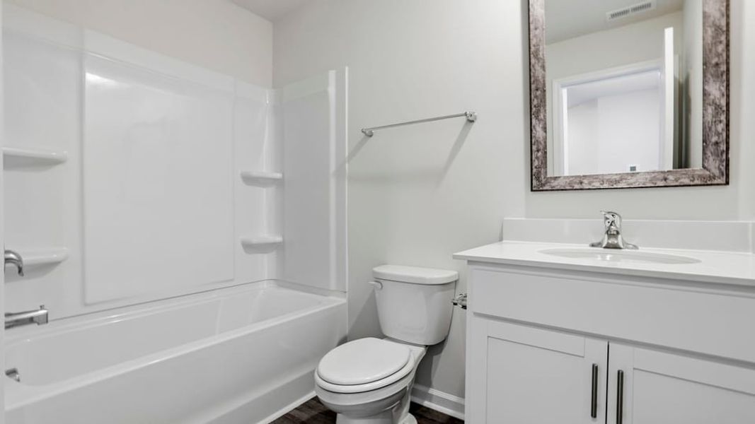 Furnished interior view inside a new home in Covington Village, Greer (Image 10). Furnished interior view inside a new home in Covington Village, Greer (Image 10).