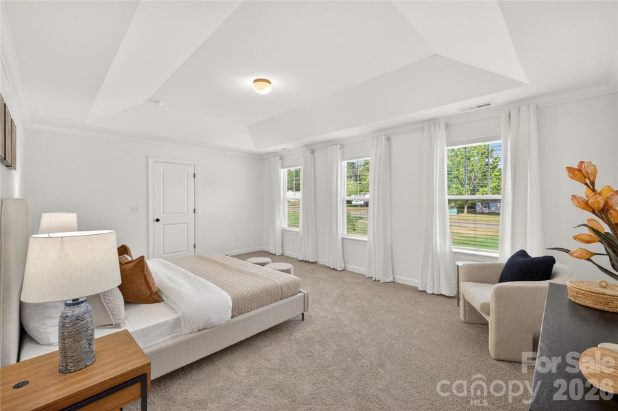 Furnished interior view inside a new home in , Troutman (Image 28).