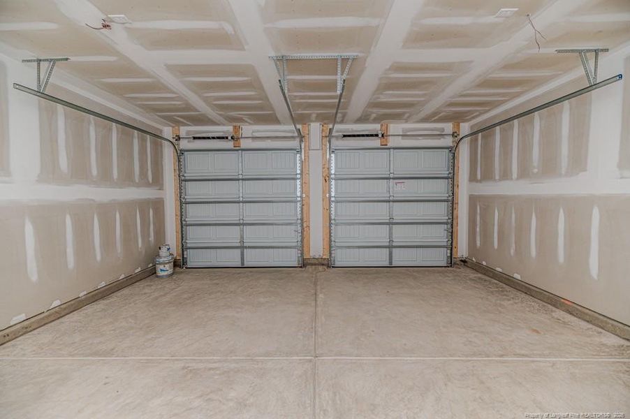 2 car garage