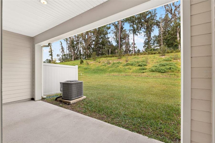 Exterior details and patio area of a home in , Alachua (Image 25).
