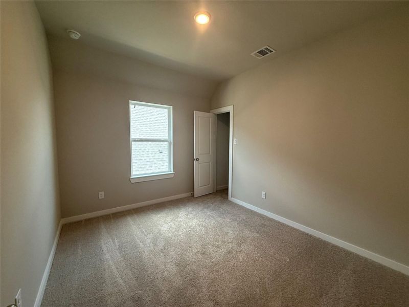 Comfortable size secondary bedrooms throughout.