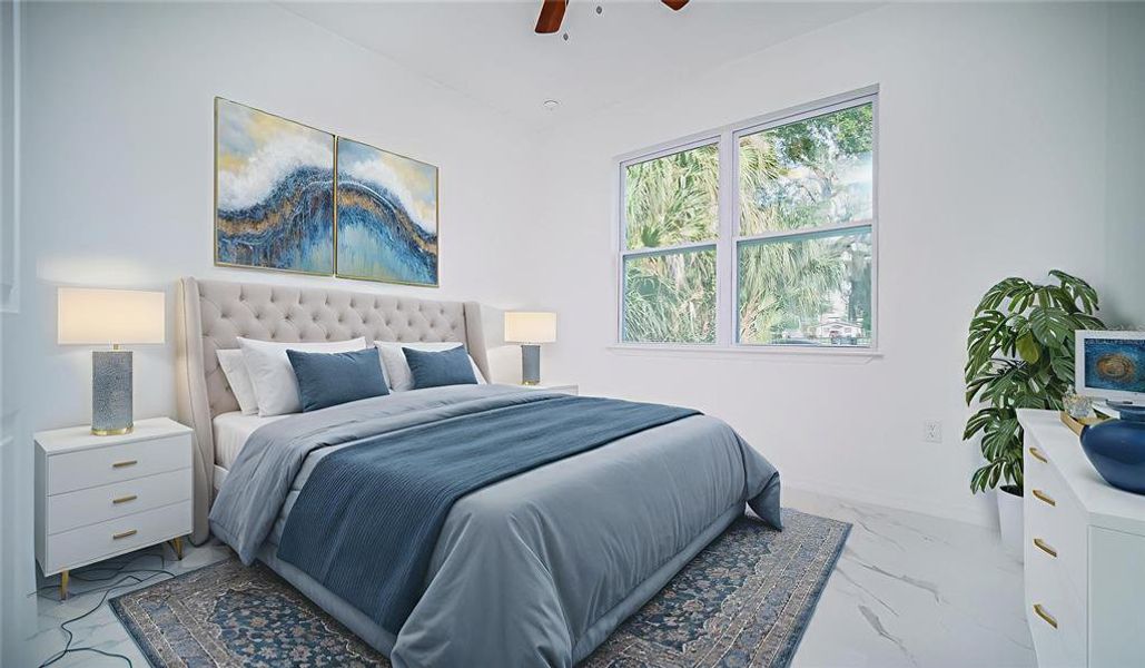 Furnished interior view inside a new home in , Lakeland (Image 10).