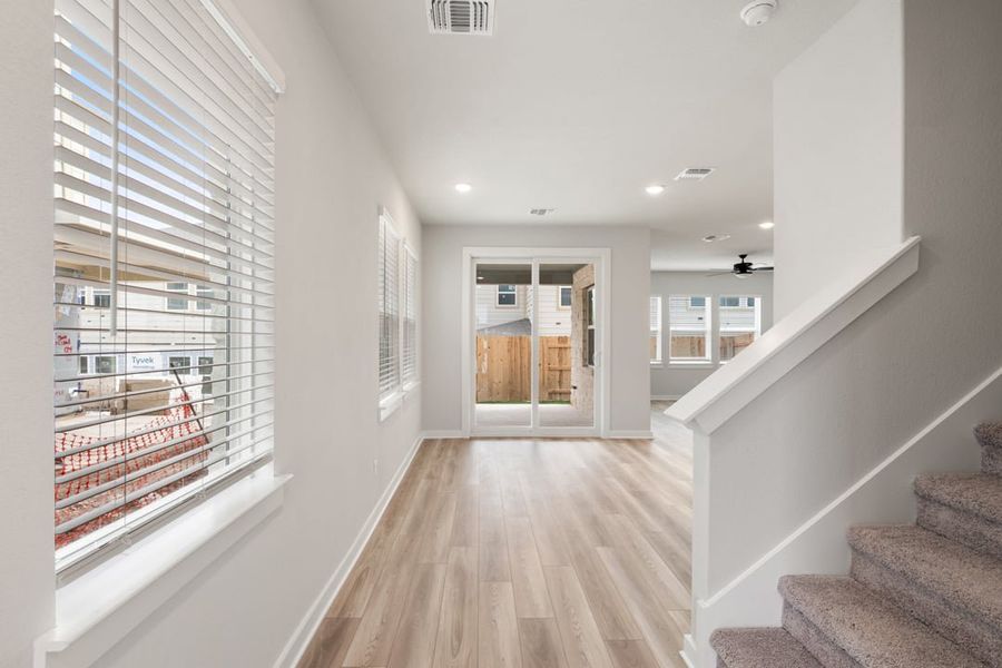 Spacious, unfurnished interior of a new home in Union Collection at Park Central, Georgetown (Image 22).