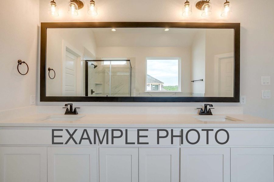 Representative furnished interior of a home built from the The Iris by Kenmark Homes in Rocky Top Ranch, Reno (Image 17).