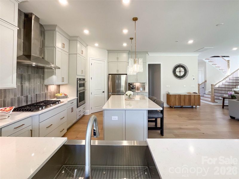 Furnished interior view inside a new home in , Huntersville (Image 22).