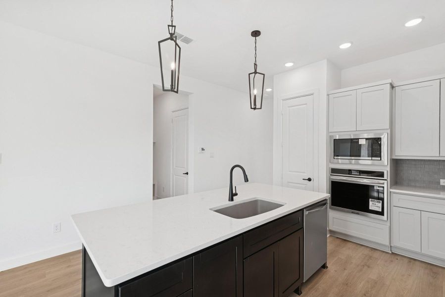 Furnished interior view inside a new home in ARTAVIA 45' Homesites, Conroe (Image 8).