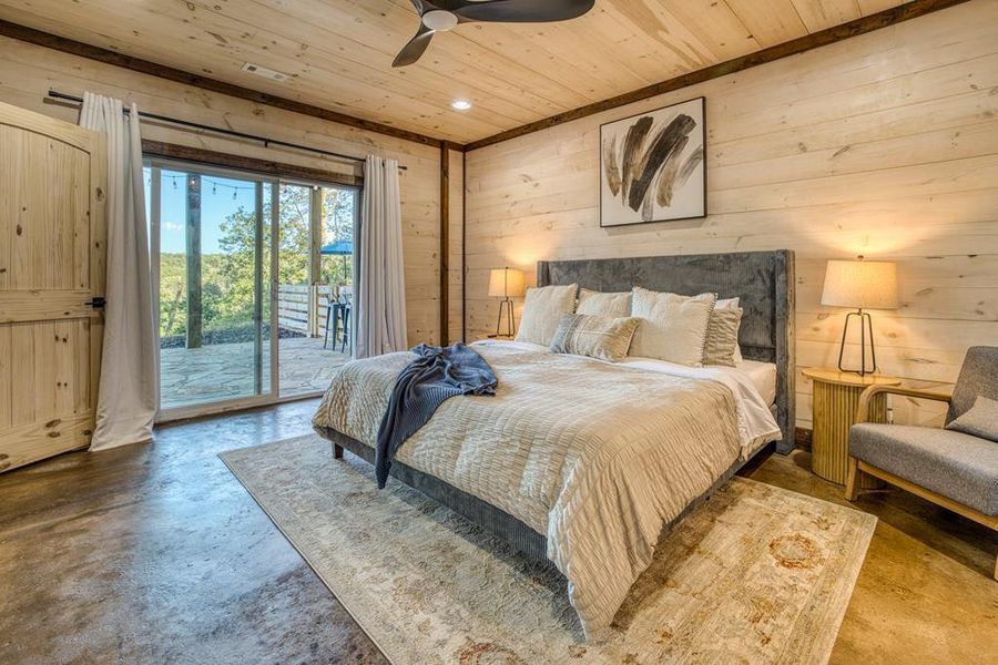 Furnished interior view inside a new home in , Mineral Bluff (Image 3).