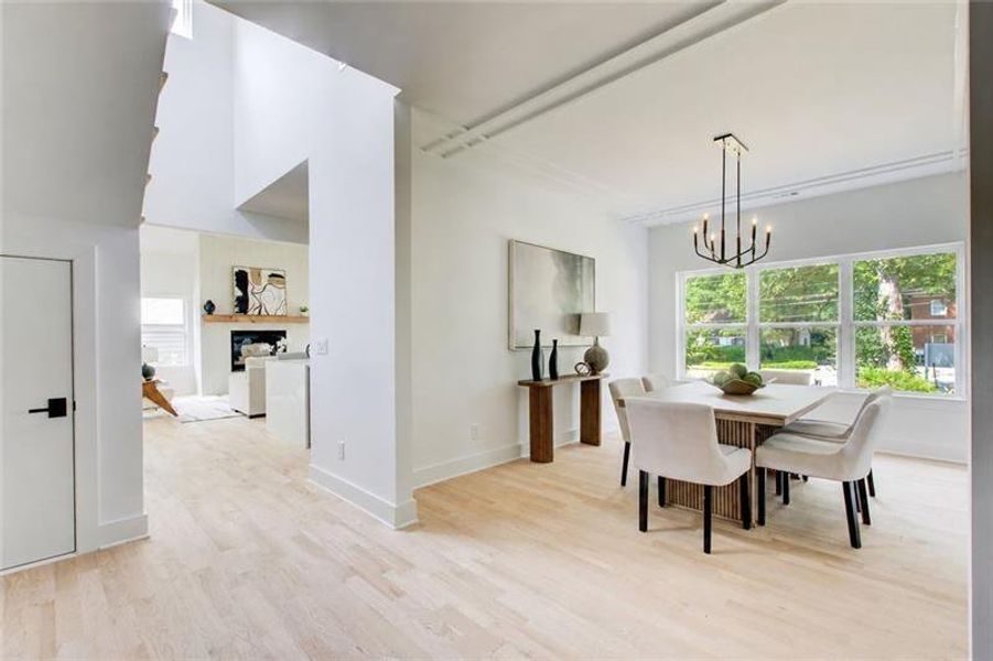Furnished interior view inside a new home in , Tucker (Image 16).