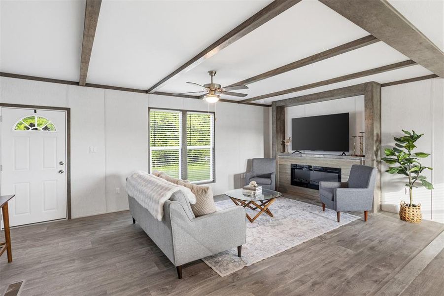 Furnished interior view inside a new home in , Alvarado (Image 5).