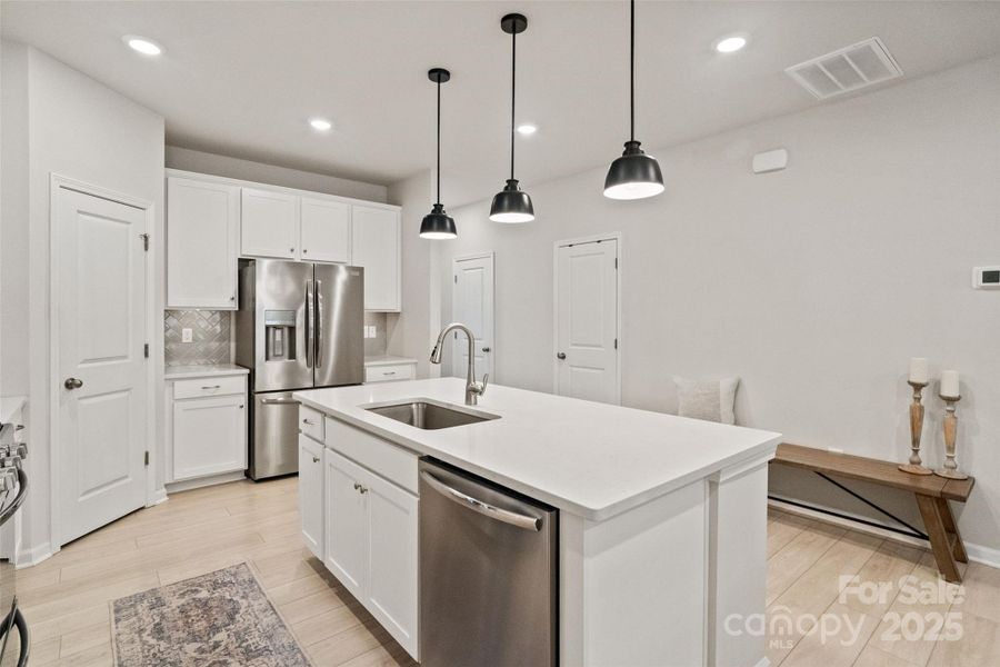 Furnished interior view inside a new home in , Fort Mill (Image 6).