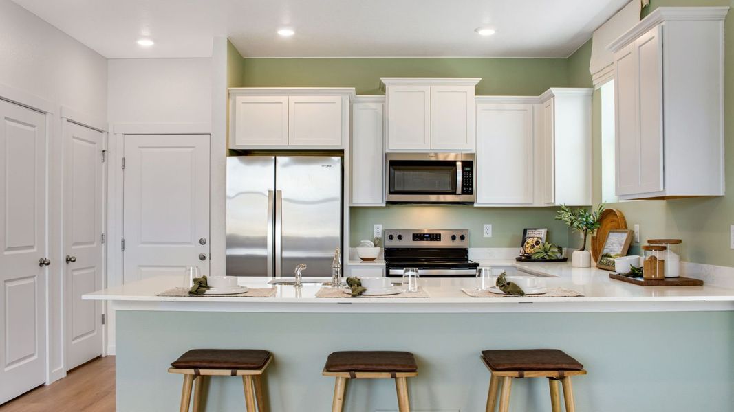 Furnished interior view inside a new home in Tailholt, Severance (Image 10).
